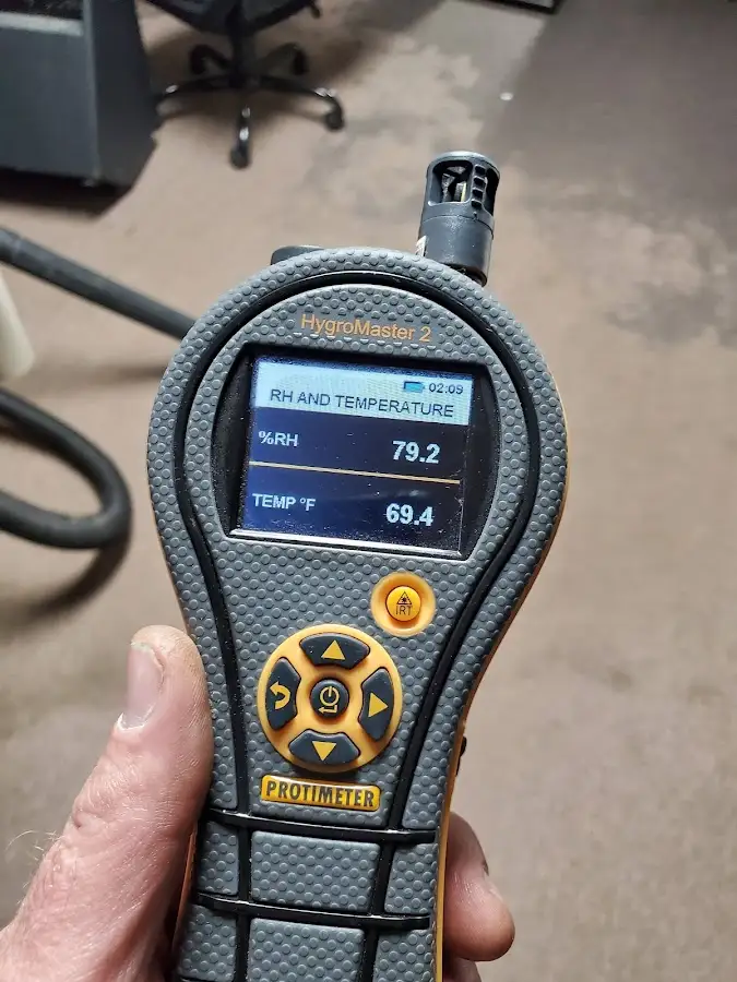 Moisture meter humidity assessment for Mold Remediation & Removal in Cape Girardeau